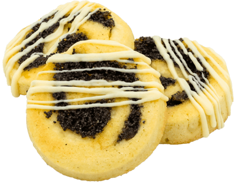 Pinwheel Poppy Seed Cookies